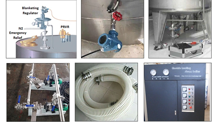 Sanitary Stainless Steel Oil Water Chemical Storage Tank