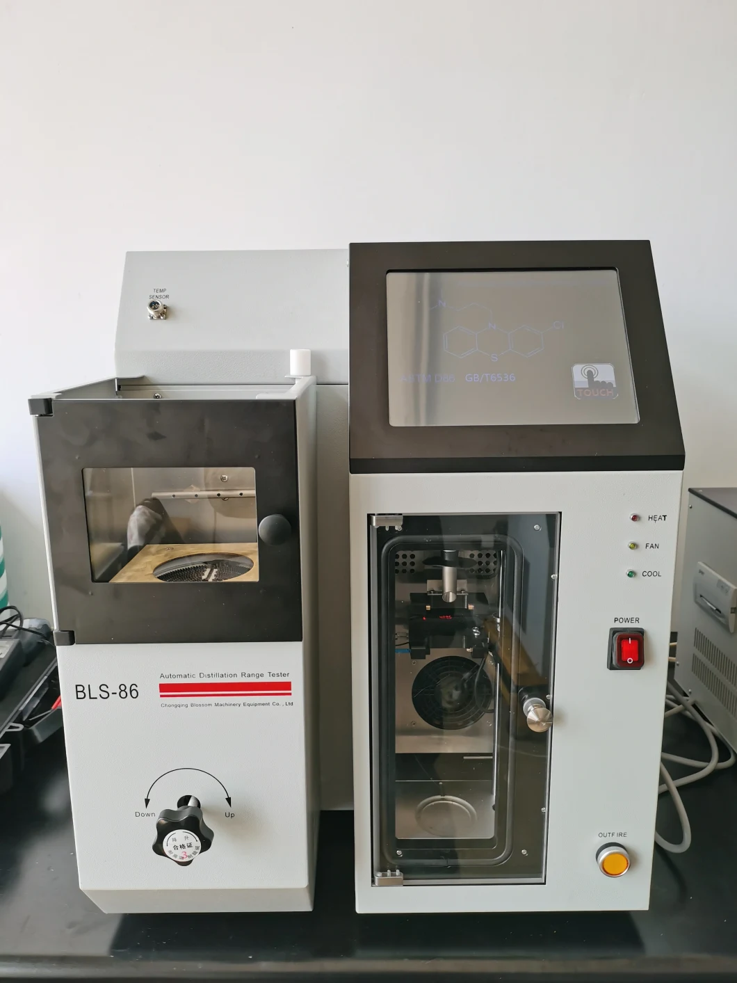 Automatic Diesel Fuel Lab ASTM D86 Distillation Apparatus at Atmospheric Pressure