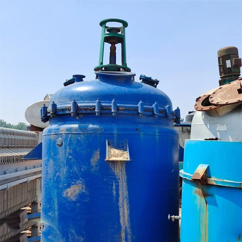 Used Enamel Inner and Outer Coil Chemical Titanium Alloy Reaction Kettle
