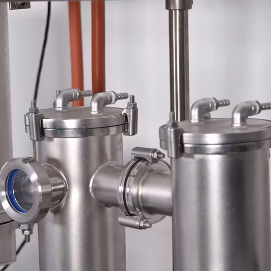 Molecular Distillation Equipment Treatable Flow 2.0 ~ 15.0 Short Path Molecular Distillation Units
