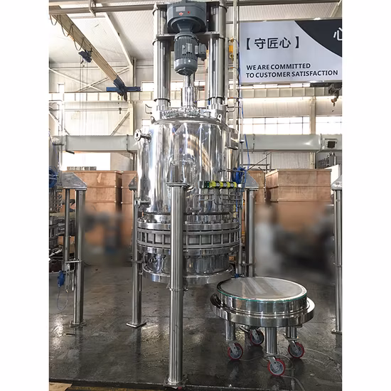 Filtration and Drying Machine Iquid-Solid Separation Vacuum Nutsche Filter Dryer